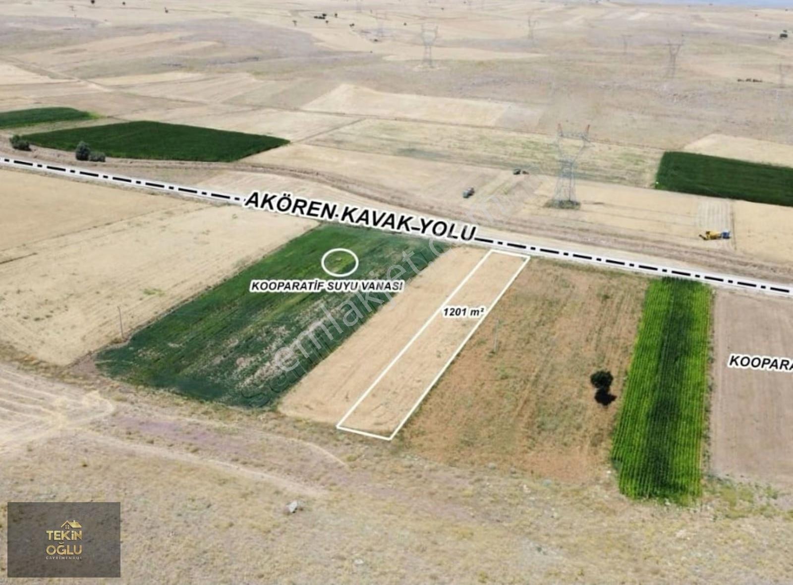 Akören Orhaniye'de Asvalt Yola Sıfır 1.201 M² Sulak Arazi - Görsel 10