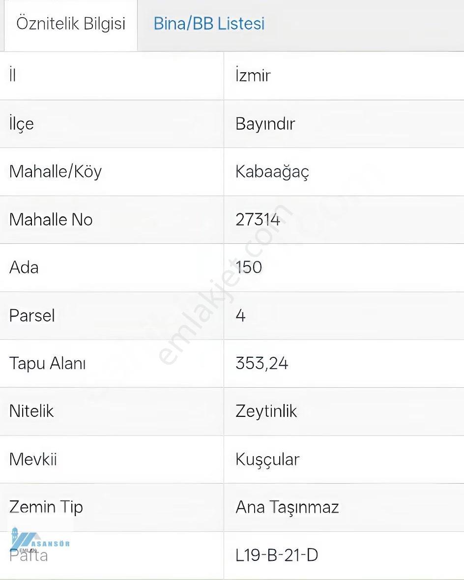 Bayındır Kabağaç'ta 353 M2 Köy İçinde Satılık Arsa Bahçe - Görsel 2
