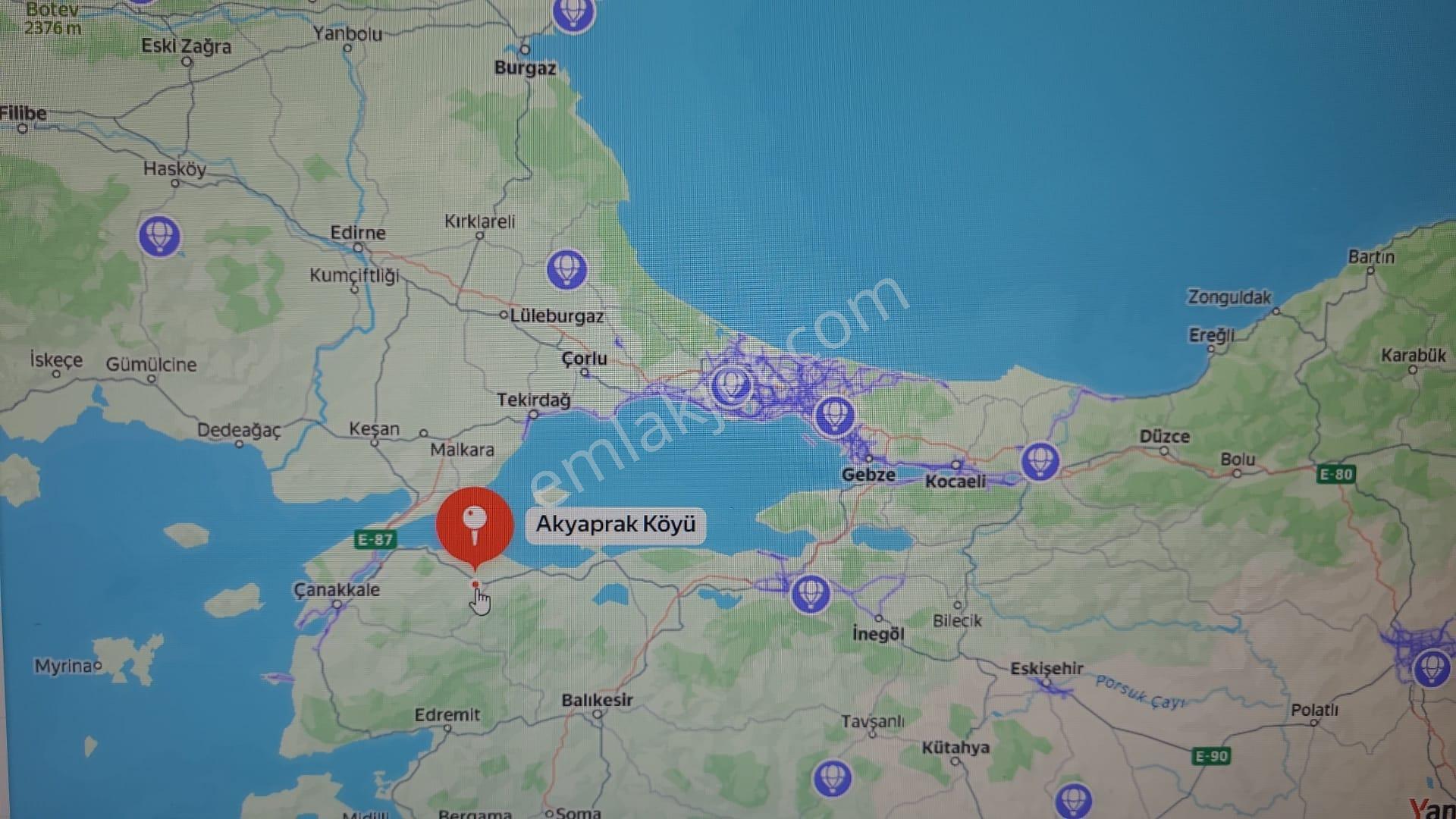 Bursa Kılıç Tan Biga Akyaprak Ta Satılık 4+1 Ev Ve 1028 M2 Arsa - Görsel 32