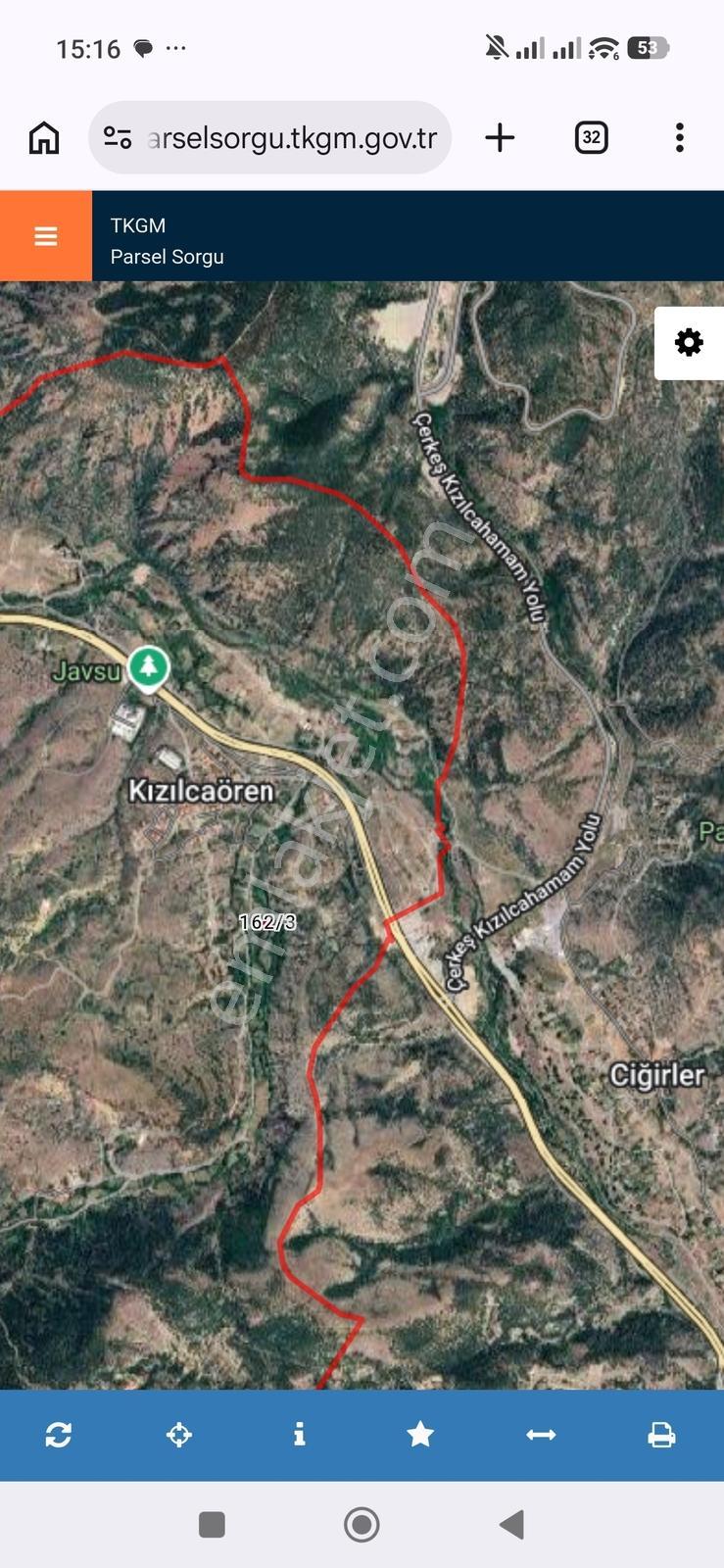 461 Mt Dere Kenarında.kızılcahamama 5 Dakika Uzaklıkta.tek Tapu - Görsel 4