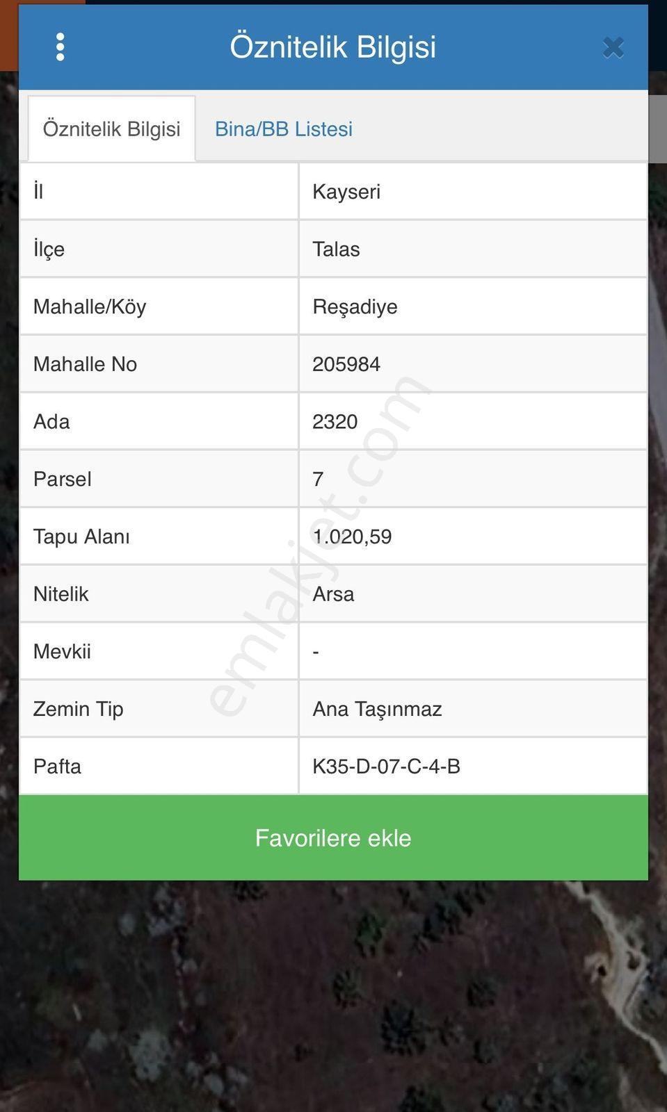 Reşadiye Mah. 2 Villa Yapımına Uygun Satılık Köşe Parsel 214/1 - Görsel 9