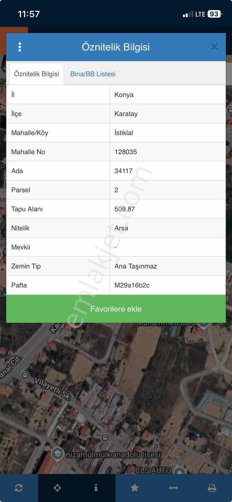 İstiklal Mah.kanal Caddesi Yanı 510 M2 Köşe Parsel - Görsel 7