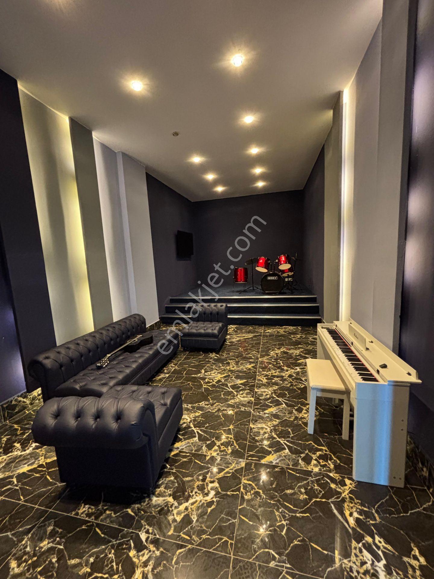 Volantis Tower Rezidans'ta Uzun Dönem Kiralık 1+1 Lüks Eşyalı Daire Mahmutlar Mahallesi - Görsel 17