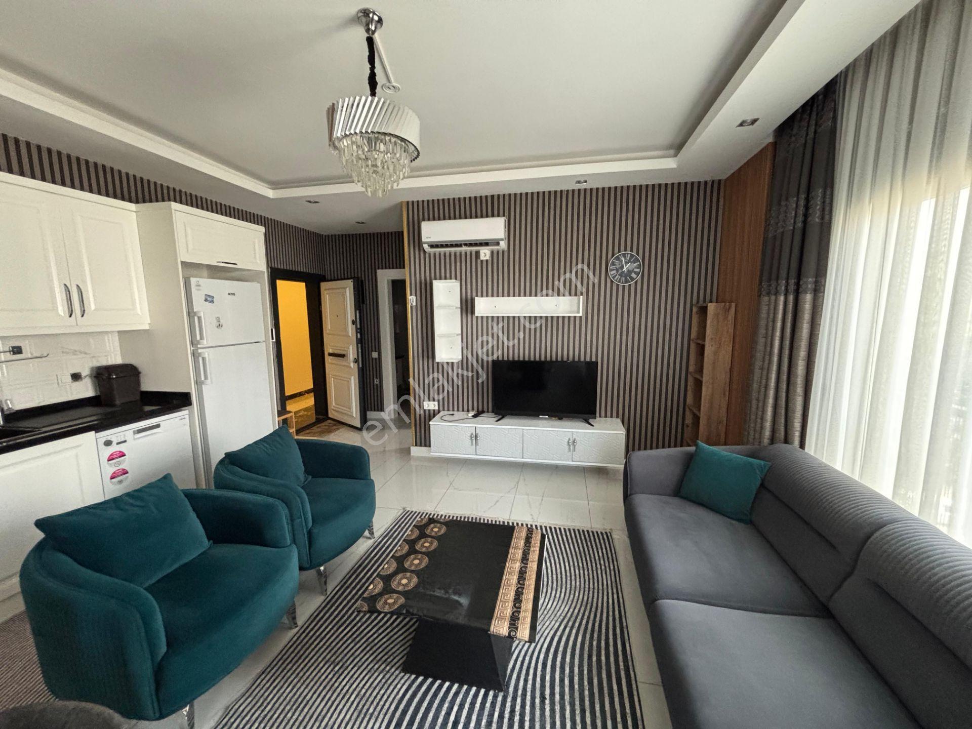 Volantis Tower Rezidans'ta Uzun Dönem Kiralık 1+1 Lüks Eşyalı Daire Mahmutlar Mahallesi