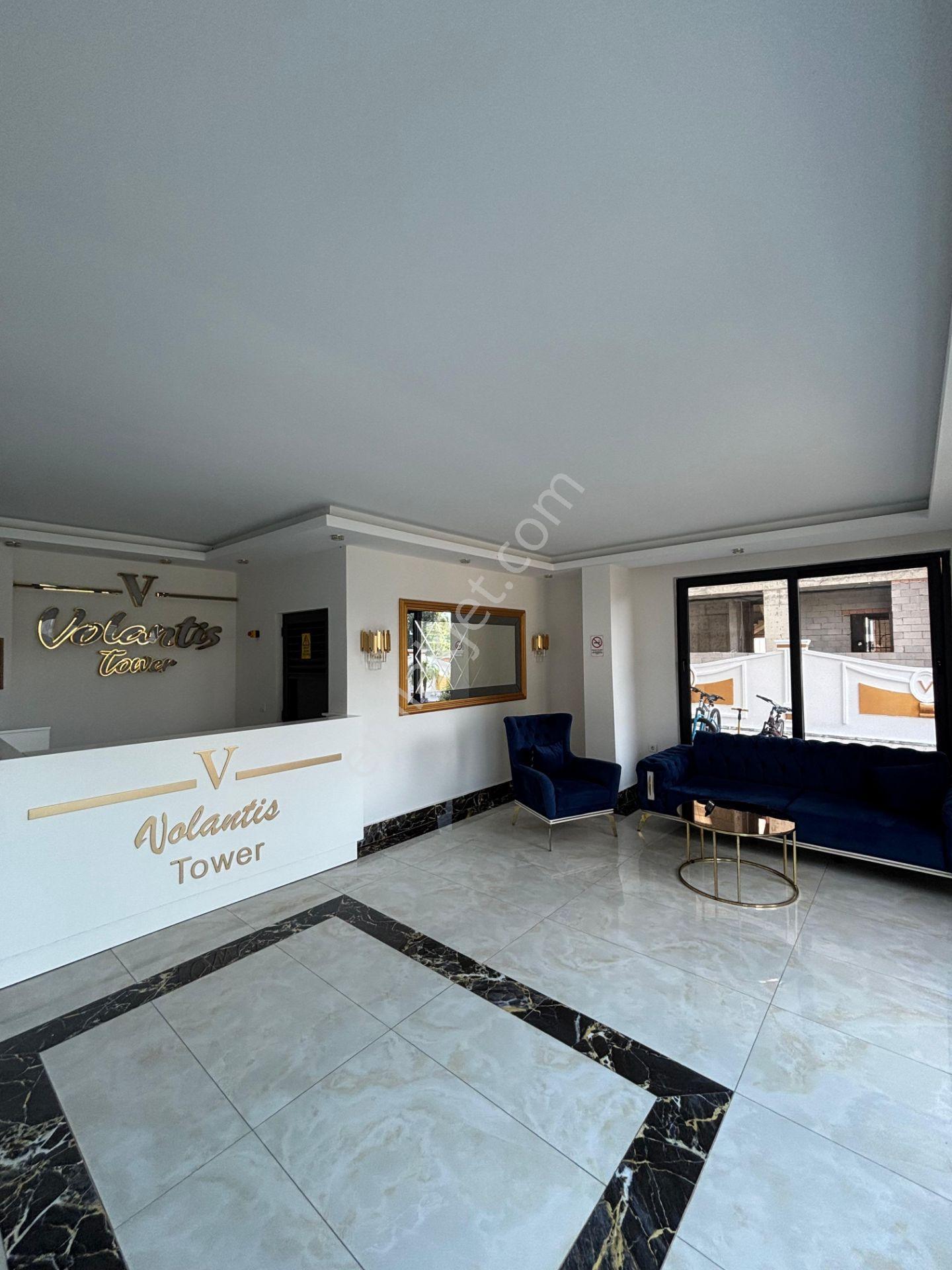 Volantis Tower Rezidans'ta Uzun Dönem Kiralık 1+1 Lüks Eşyalı Daire Mahmutlar Mahallesi - Görsel 16