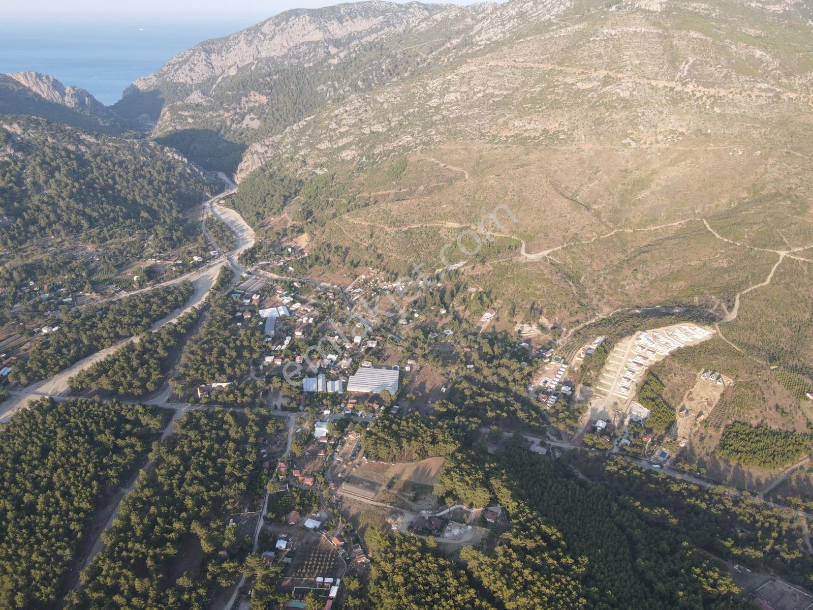 Turizm Cenneti Olimpos Merkezde Satılık Arazi Bahçe Ve Tesis - Görsel 23