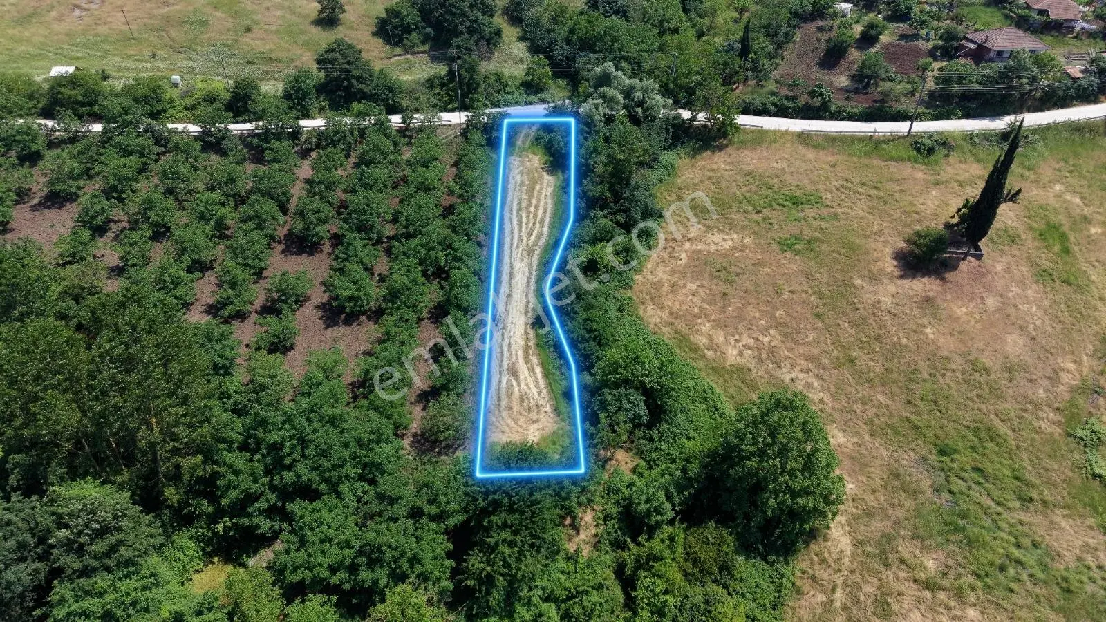 Çamdibi Köyün'de Köye Yakın Asfalta Cephe 991m2 Tarla! - Görsel 3