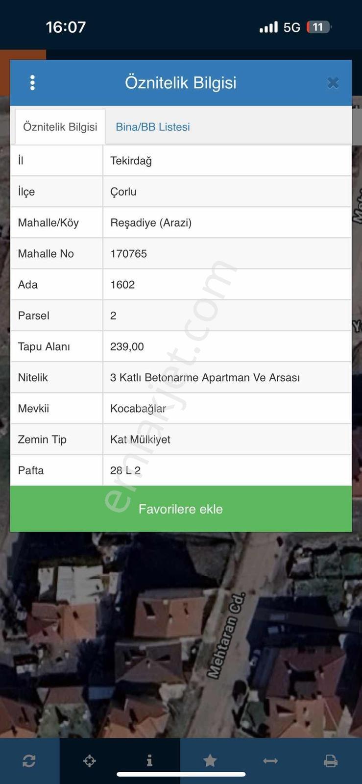 289 M2 Arsa Üzerine Kurulu Satılık Komple Bina (3 Adet 3+1) - Görsel 23