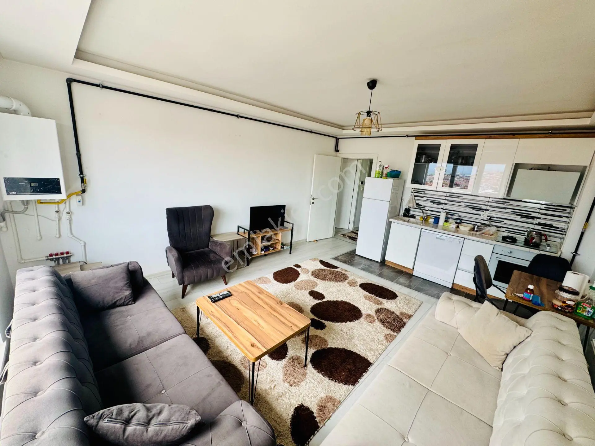 Seğmenler 1+1 Eşyalı Şehir Manzaralı Temiz Kiralık Daire - Görsel 5