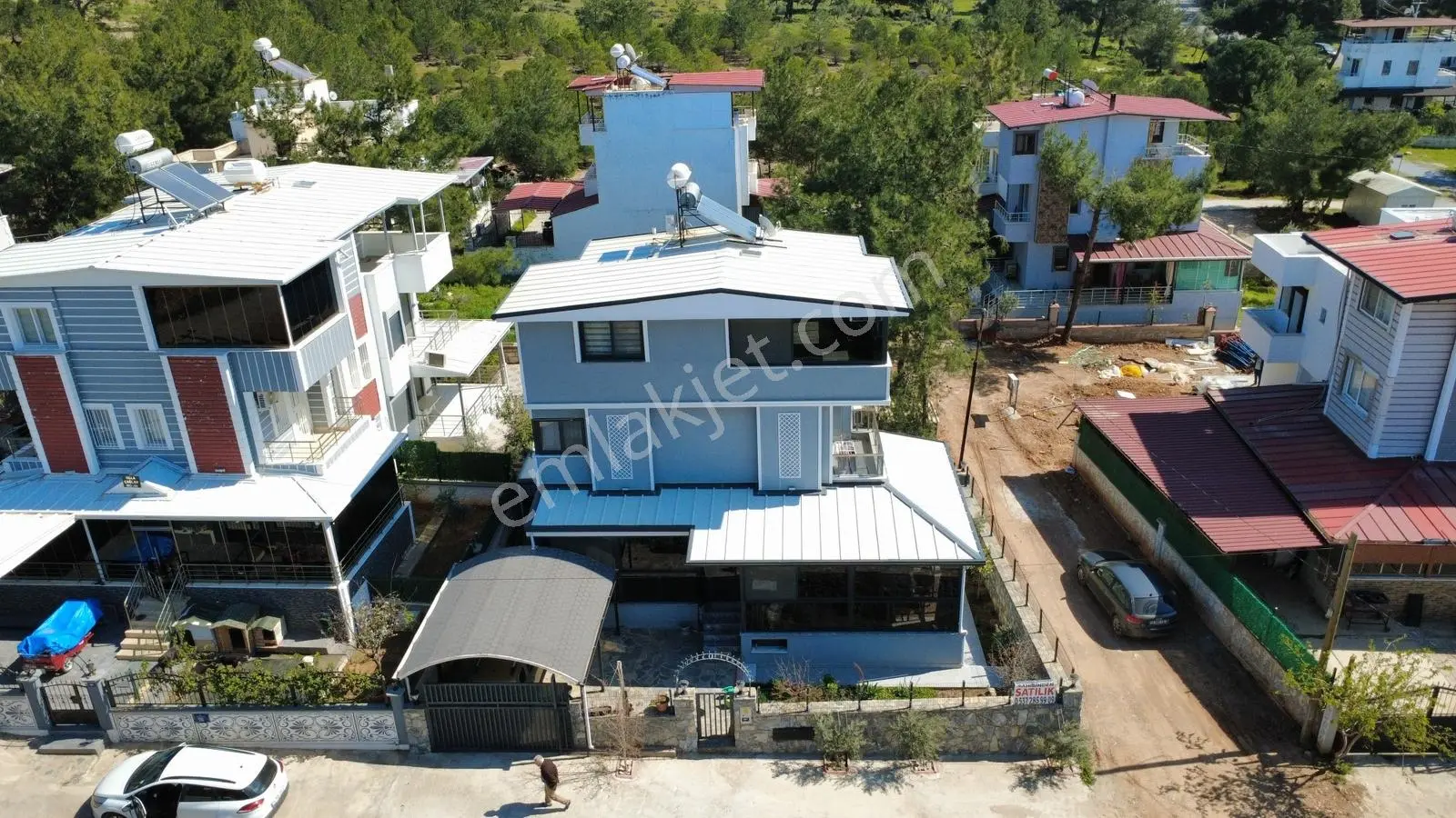 Denize 900m | Köşe Parsel | Akıllı Sistemli | Satılık Villa