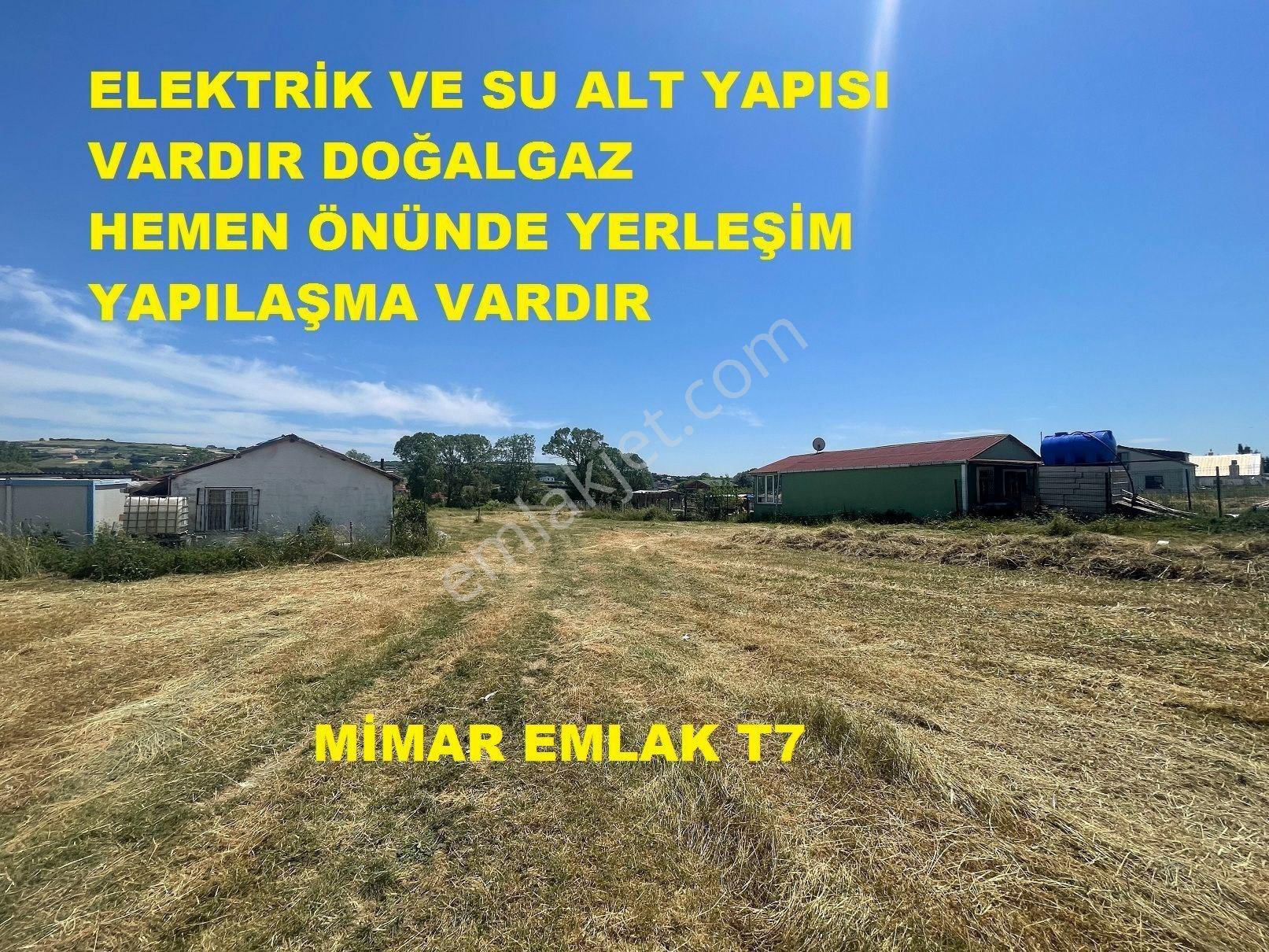 Çatalca Çanakça Mahallesinde Satılık Orman Manzaralı Kadastro Yolu Önü 687 M2 Müstakil Tapulu Tarla - Görsel 11