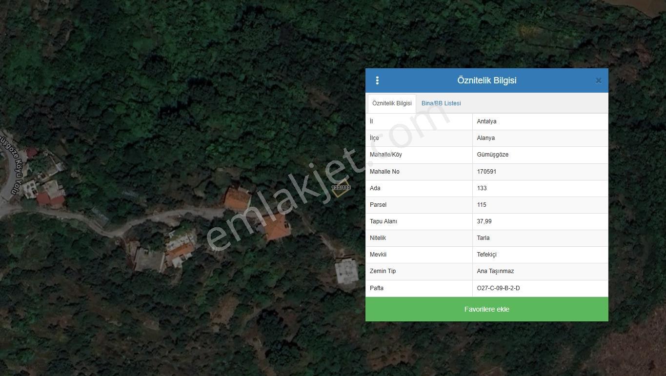 Antalya Alanya Gümüşgöze Köyü Telefon Parasının Yarısına - Görsel 2