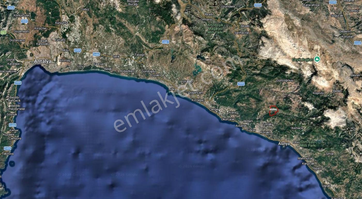 Antalya Alanya Gümüşgöze Köyü Telefon Parasının Yarısına - Görsel 4