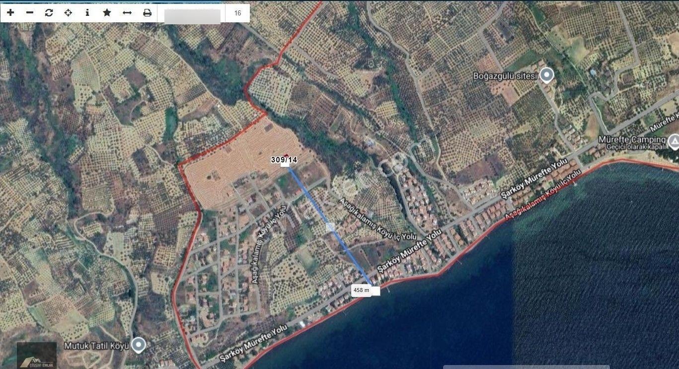 Tekirdağ Şarköy Müreftede Denize Nazır Satılık İmarlı Arsa