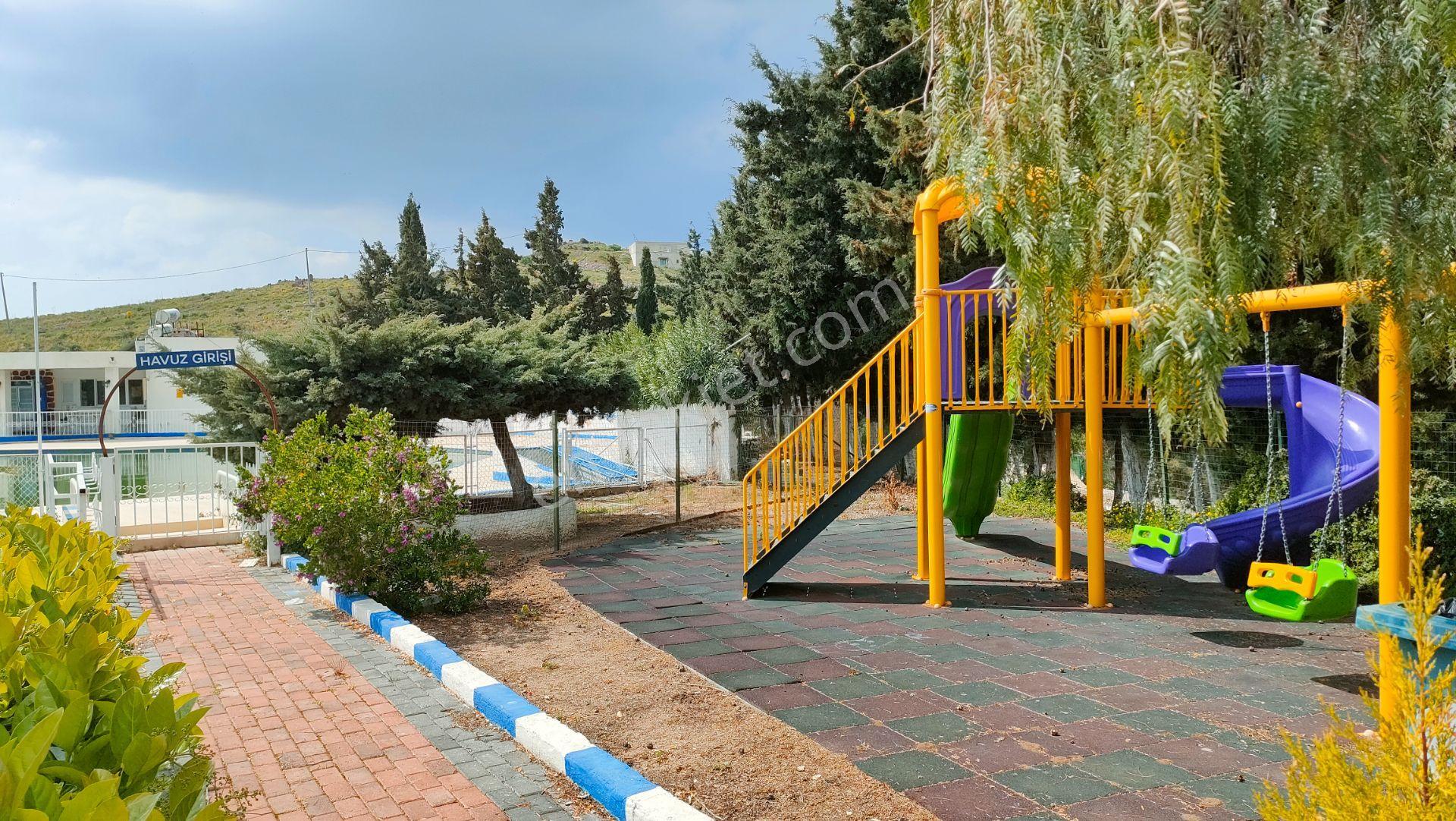 Bodrum Akyarlar Karaincir'de Kos Manzaralı, Havuzlu Sitede Kiralık 3+1 - Görsel 23