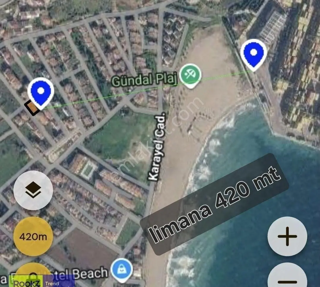 Tekirdağ Kumbağda Denize Yakın 3 Kat İmarlı Fırsat Arsa