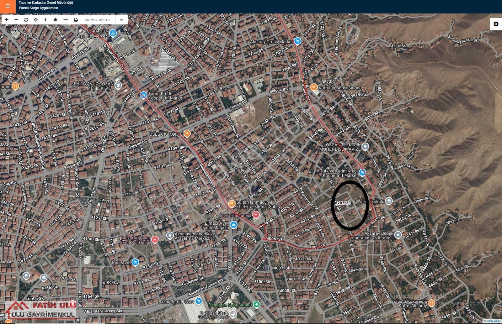 Kurtuluş Mahallesi, İnova Hastanesi Üzerinde 346 M2 Satılık Arsa - Görsel 2