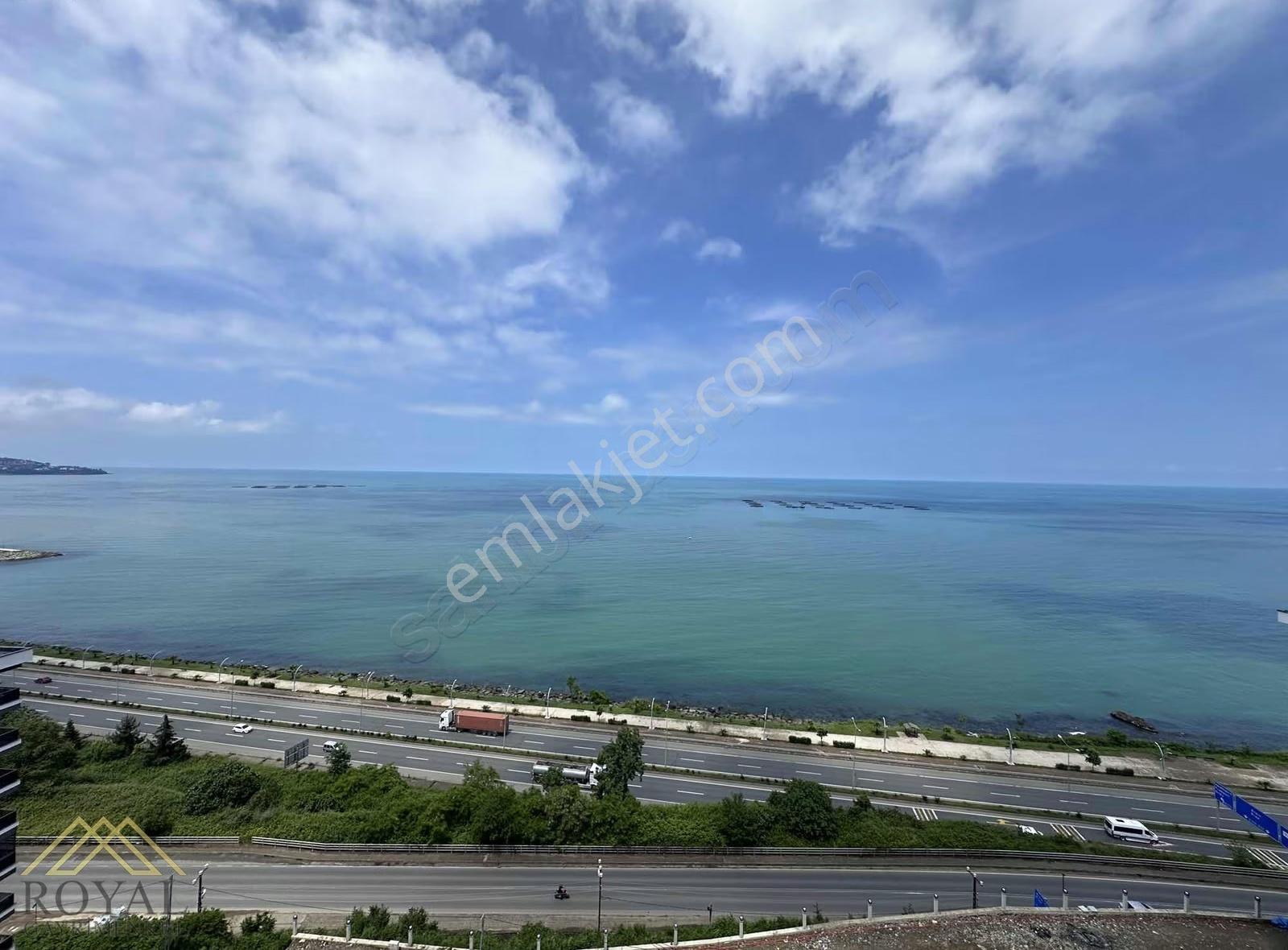 Trabzon Yomra'da Panoramik Deniz Manzaralı 3+1 Sıfır Daire