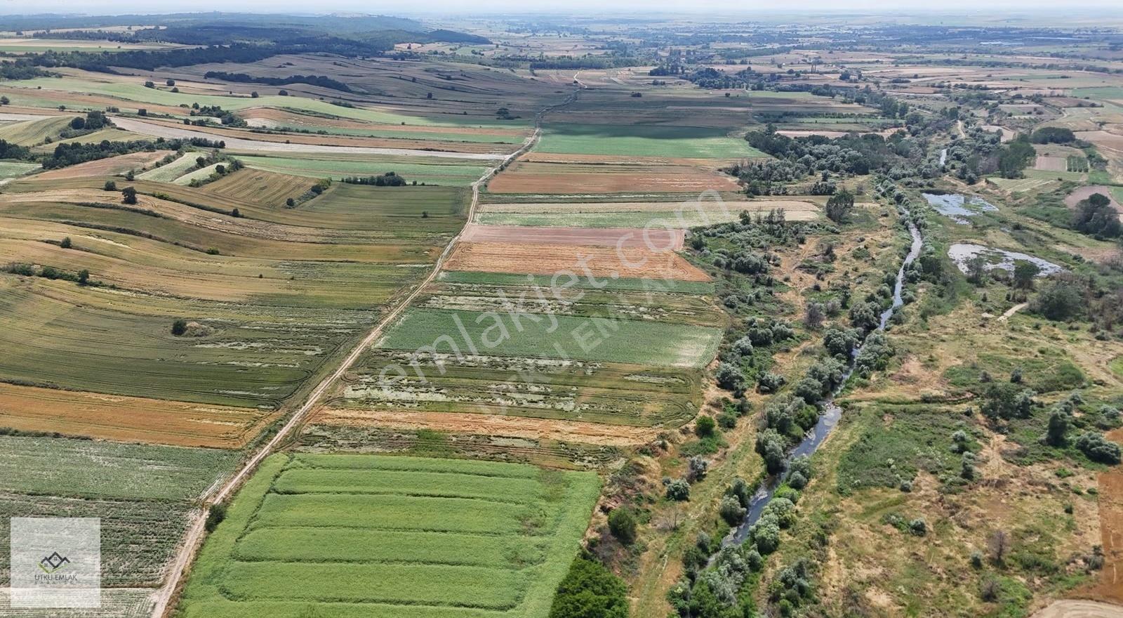 Babaeski Yeniköyde 10090 M2 Dere Kenarı Satılık Ova Tarla - Görsel 5