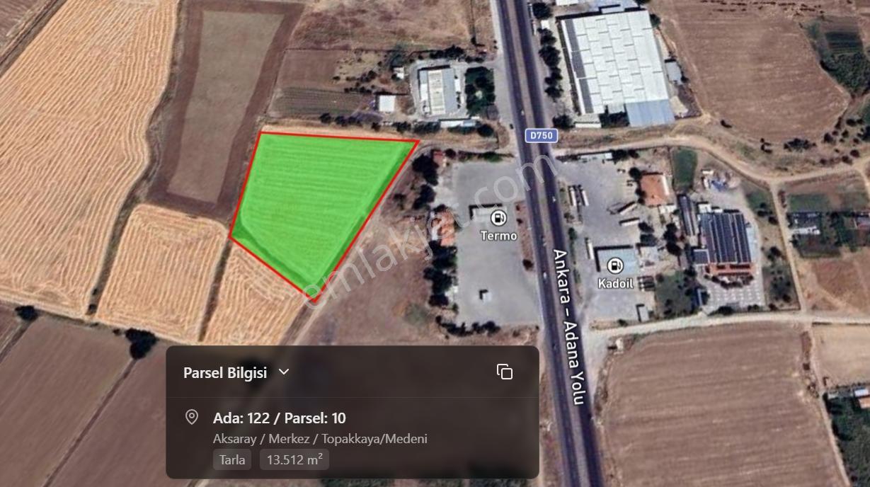 Ankara Yolu Aksında, Fabrikalara Komşu Değerli Yatırım Arazisi - Görsel 5