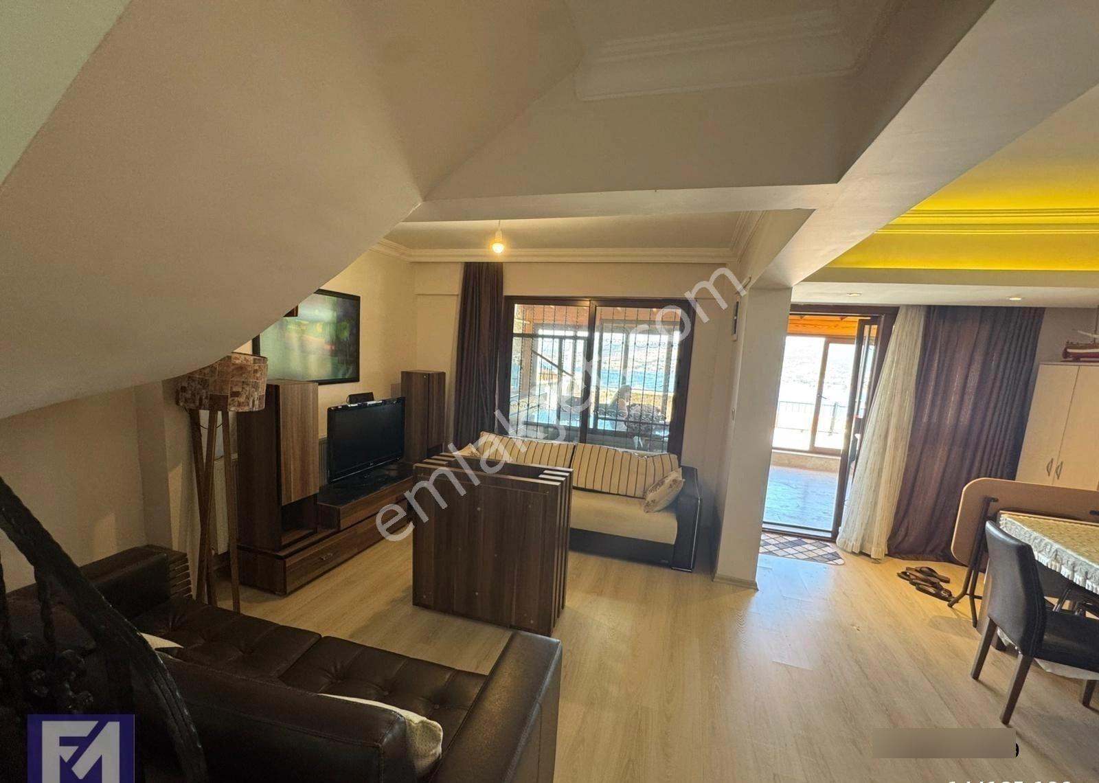 Eskifoça Denizkent Sitesin De Eşyalı Kiralık Villa - Görsel 21