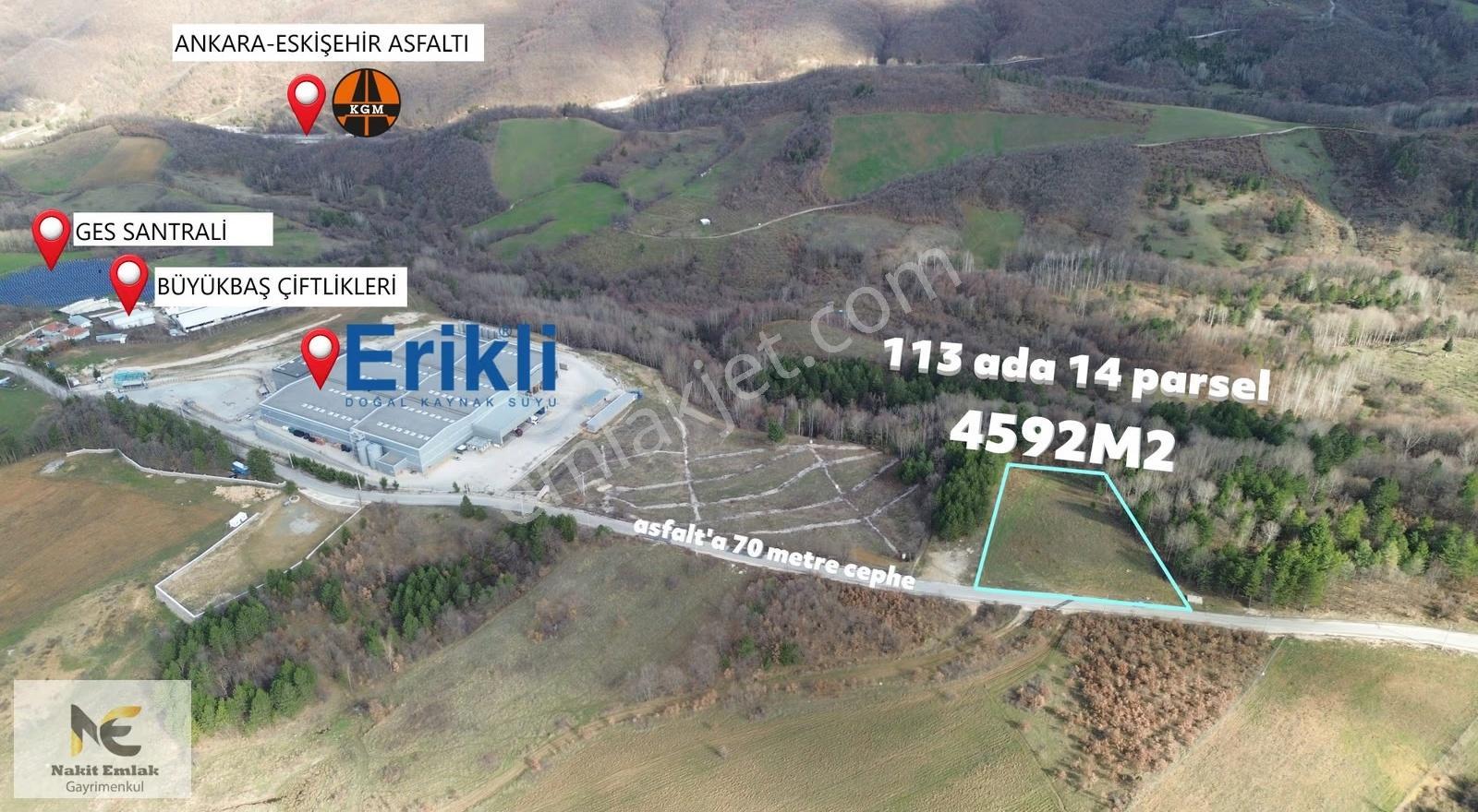 Projesi Hazır 4592m2 Asfalt'a Cephe Harika Konumda Elektrik+su