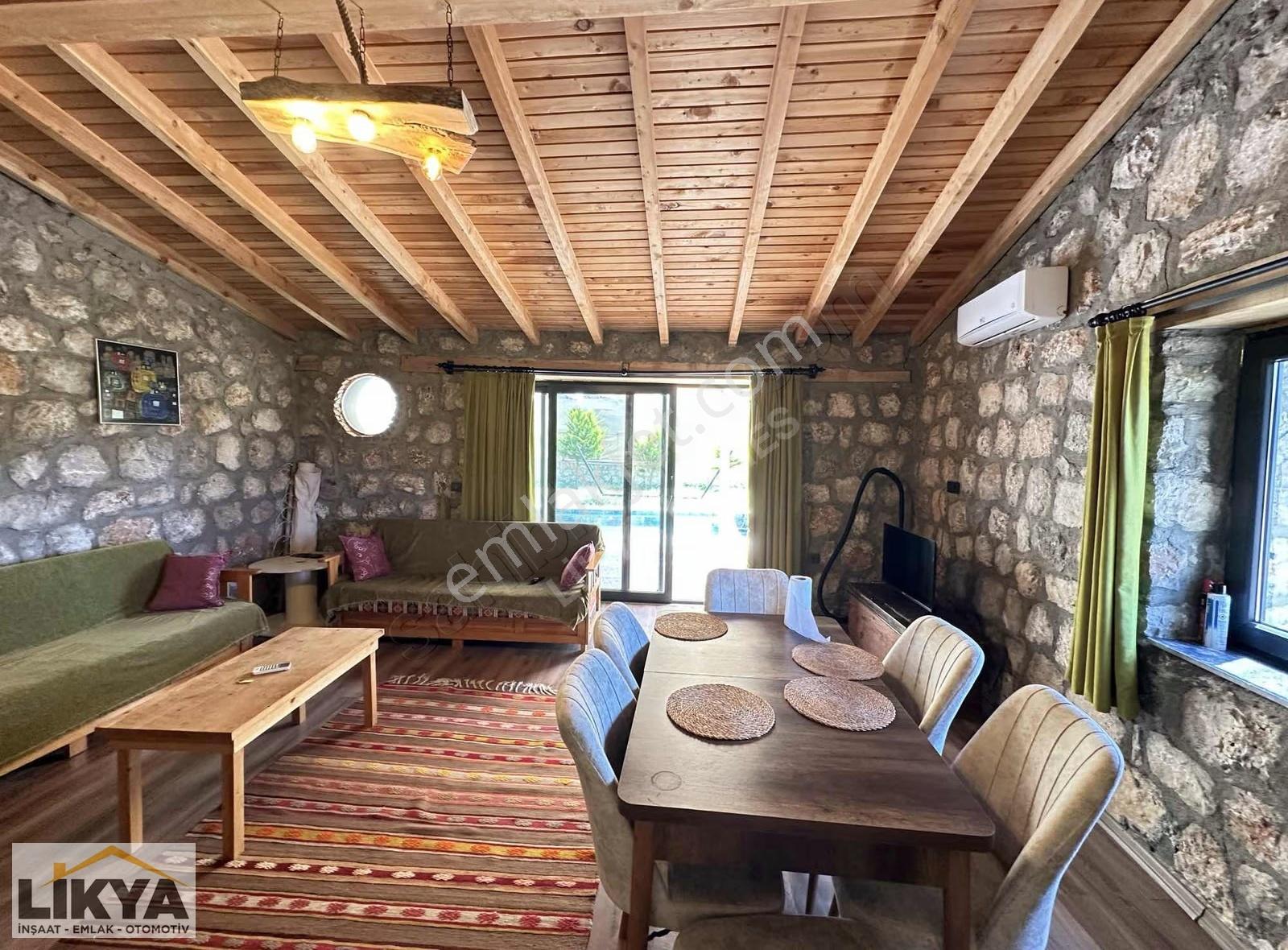Fethiye Ölüdeniz Mah.de 1+1 Uzun Dönem Kiralık Taş Villa - Görsel 4