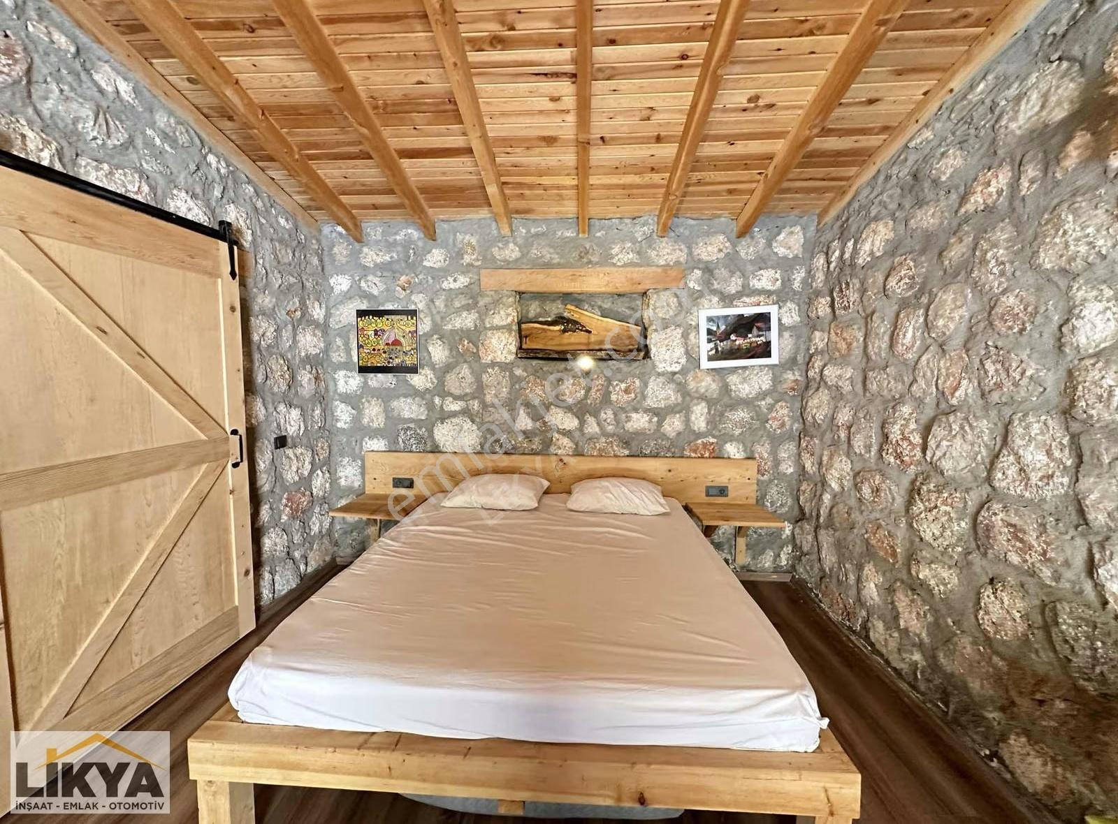 Fethiye Ölüdeniz Mah.de 1+1 Uzun Dönem Kiralık Taş Villa - Görsel 17