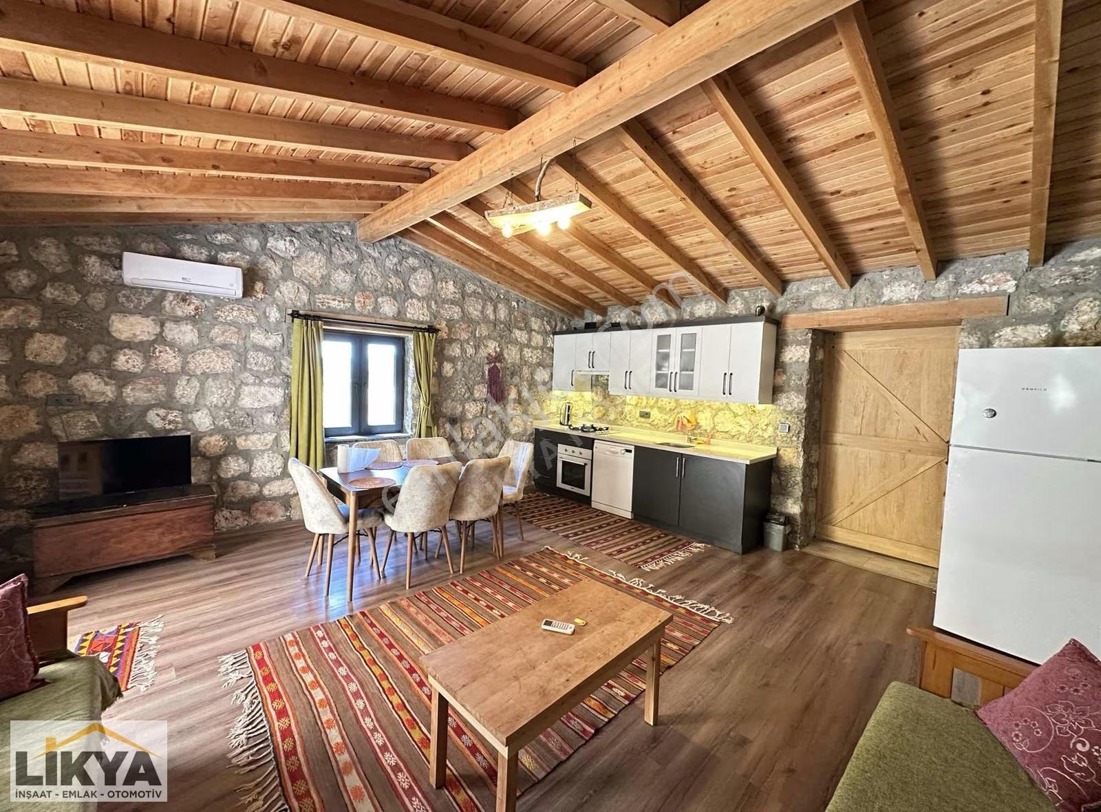 Fethiye Ölüdeniz Mah.de 1+1 Uzun Dönem Kiralık Taş Villa - Görsel 8