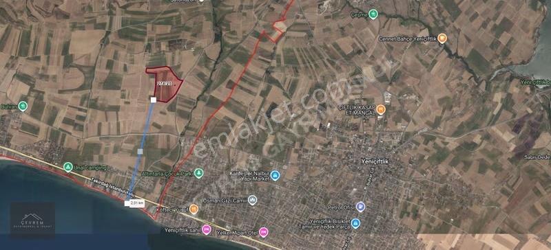 *çevrem* Marmaraereğlisi Çeşmeli'de Etrafı Çevrili Tarla - Görsel 2