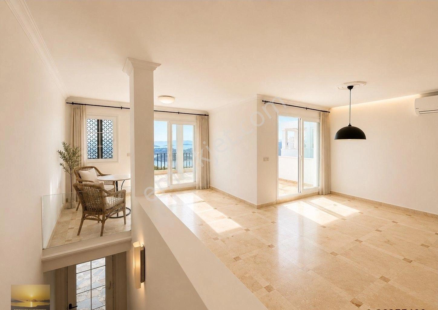 Bodrum Yalıkavak'ta Deniz Manzaralı Bahçeli Satılık Villa Bakım - Görsel 4
