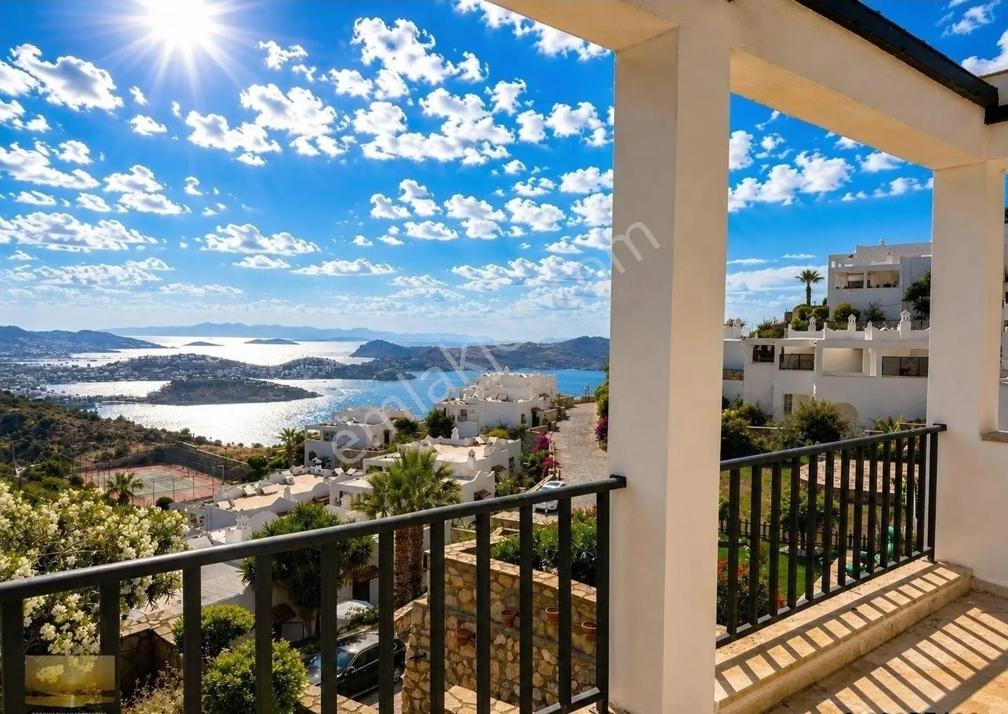 Bodrum Yalıkavak'ta Deniz Manzaralı Bahçeli Satılık Villa Bakım