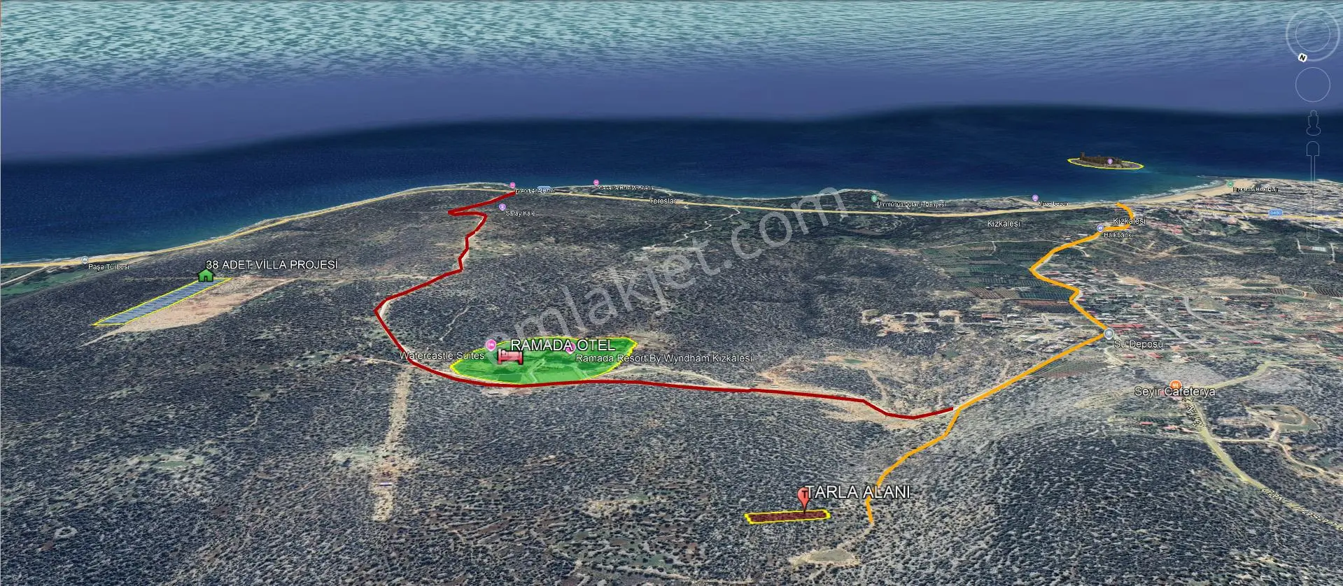 Mersin Erdemli'de Yatırımlık 1.000 M2 Tarla Fırsatı - Görsel 2