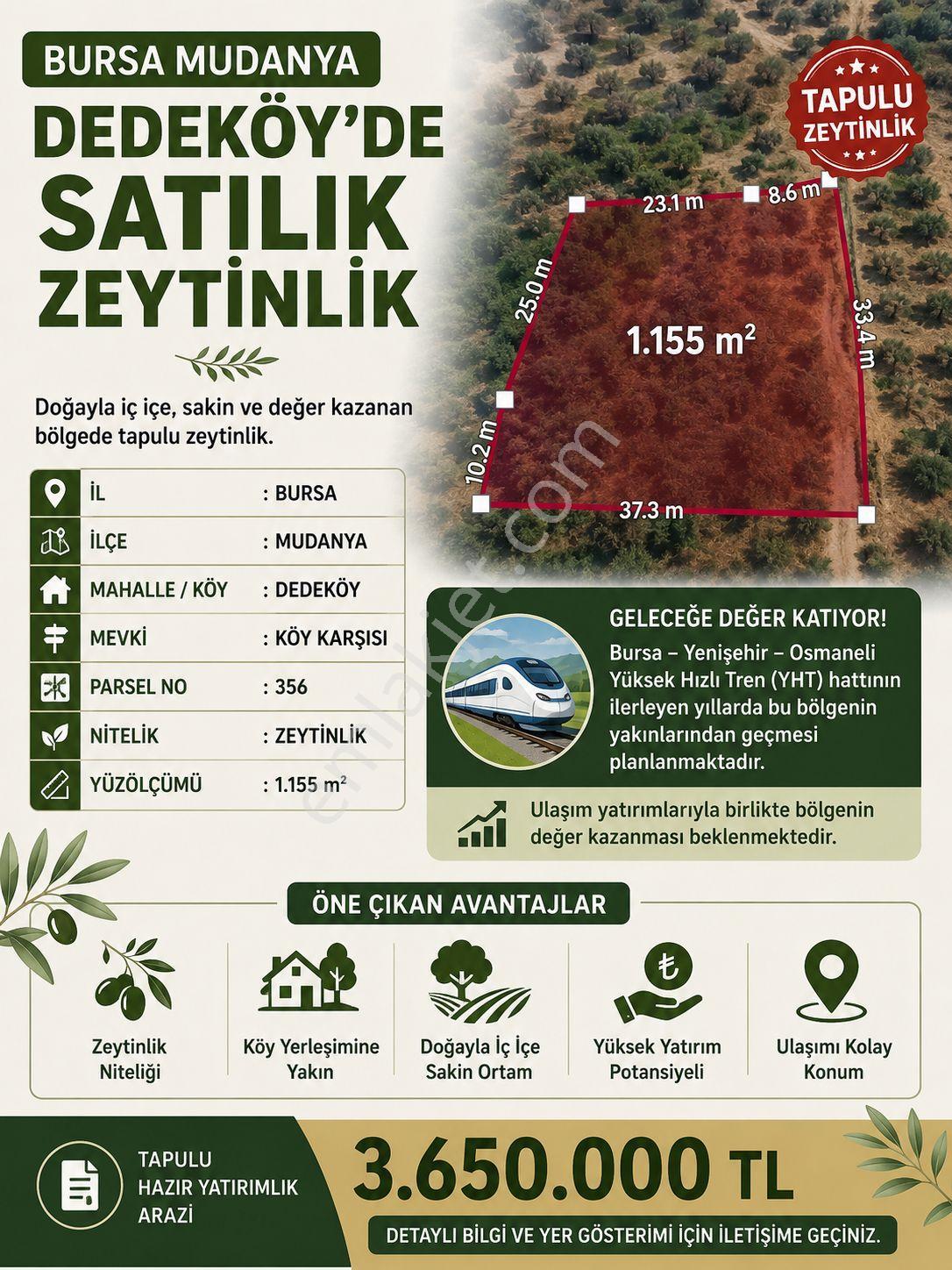 Şehre Yakın Satılık Arazi