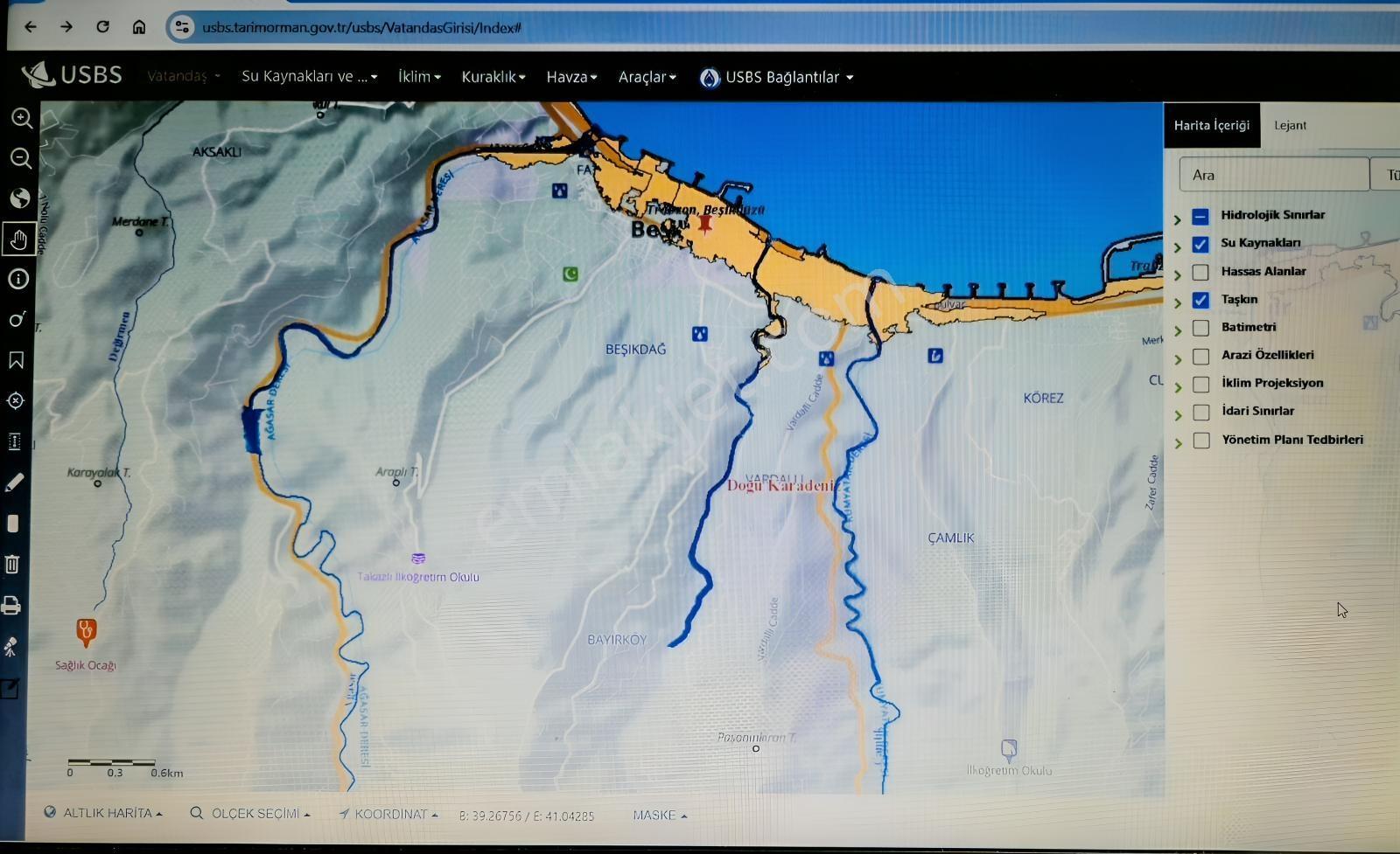 Adaplatin'den Beşikdüzü Merkez Sahile 3km, 3178m2 Fındık Bahçesi - Görsel 8