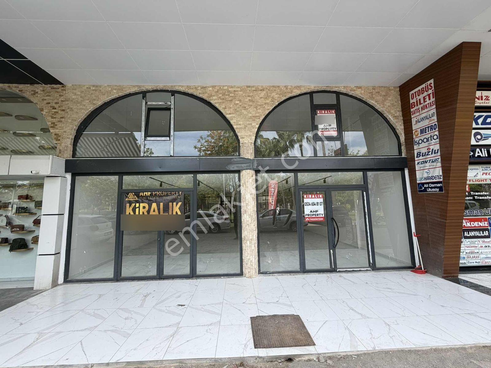 Konaklı Merkez Kiralık 2 Adet Dükkan
