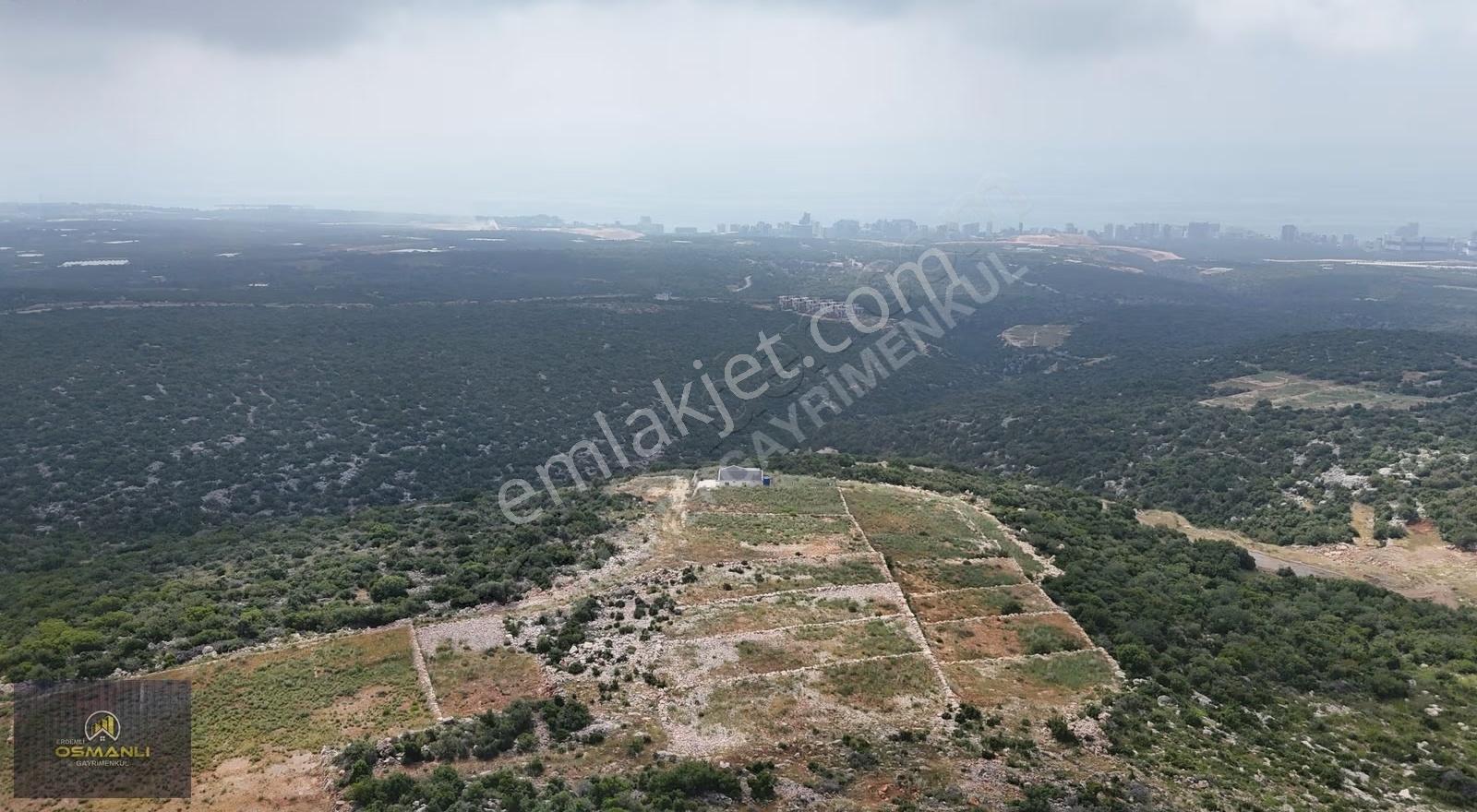 Erdemli Kumkuyuçanakçı 538 M2 Full Deniz Manzaralı Villalık Arsa - Görsel 9