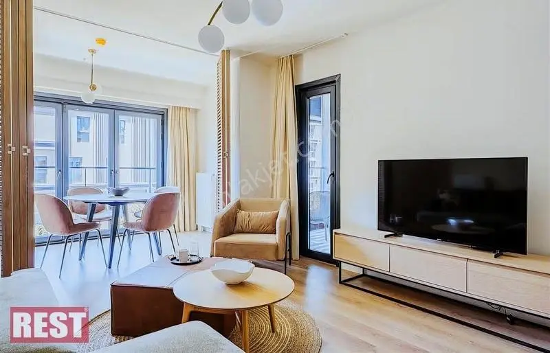 Avangart Rezidans Da Sıfır Tasarım Eşyalı Balkonlu Kiralık 2+1