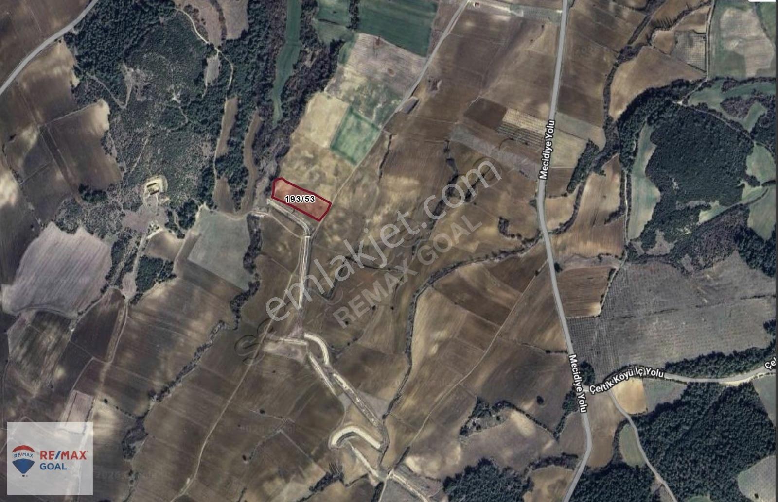 Keşan Çeltik Köyünde 7.471 M2 Kadastro Yola Cephe Tarla
