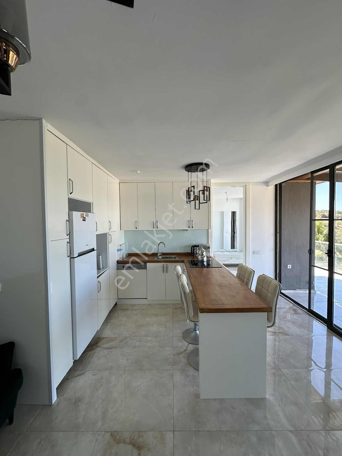 Bodrum Meşelik Geniş 2+1 Teraslı Göl Havuz Doğa Manzara Kiralık - Görsel 25