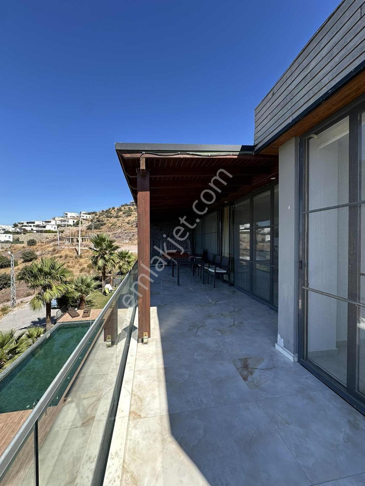 Bodrum Meşelik Geniş 2+1 Teraslı Göl Havuz Doğa Manzara Kiralık - Görsel 32