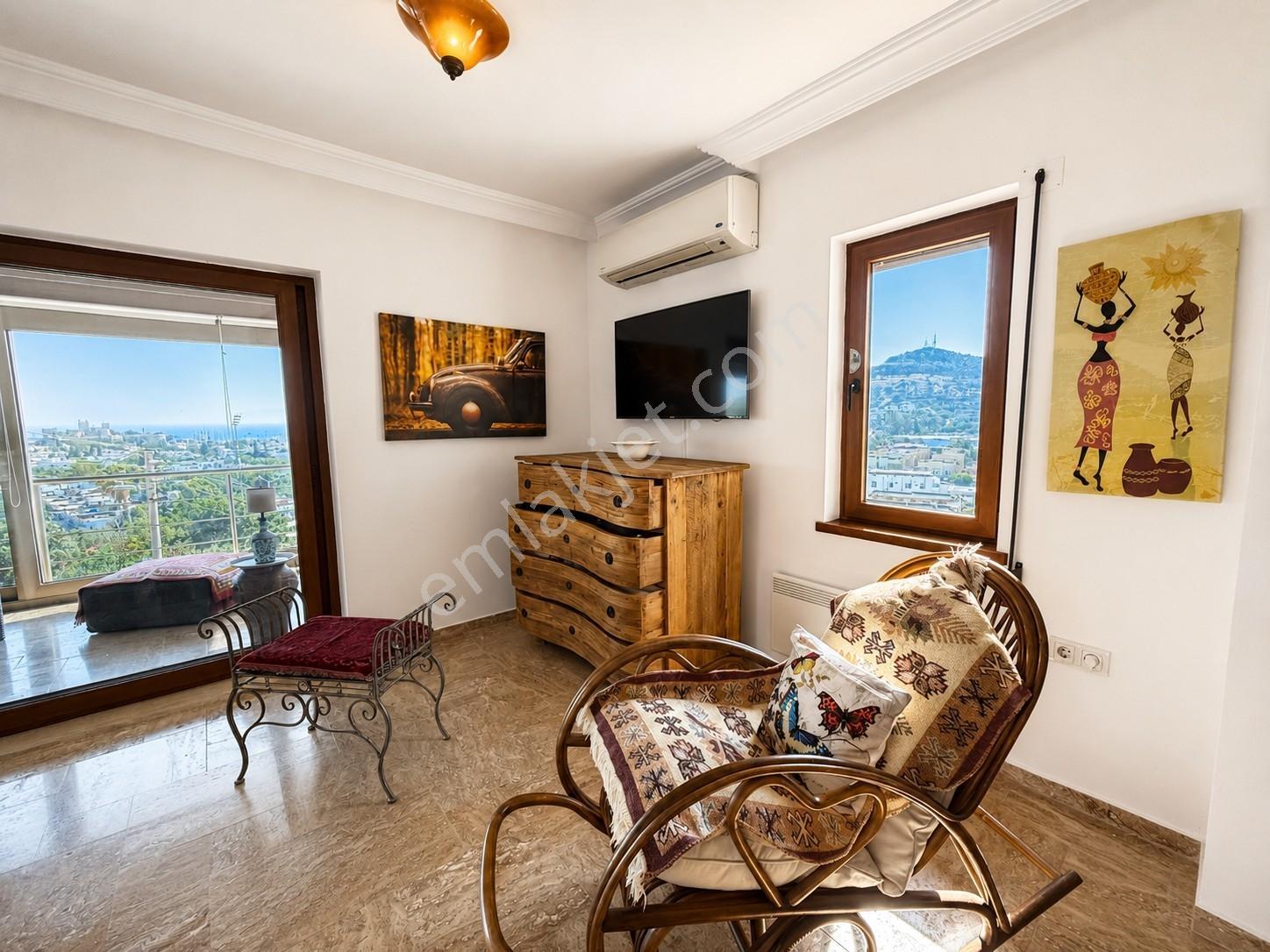 Almandan Bodrum Merkez Satılık Müstakil Taşev Kale-deniz Manzalı - Görsel 32