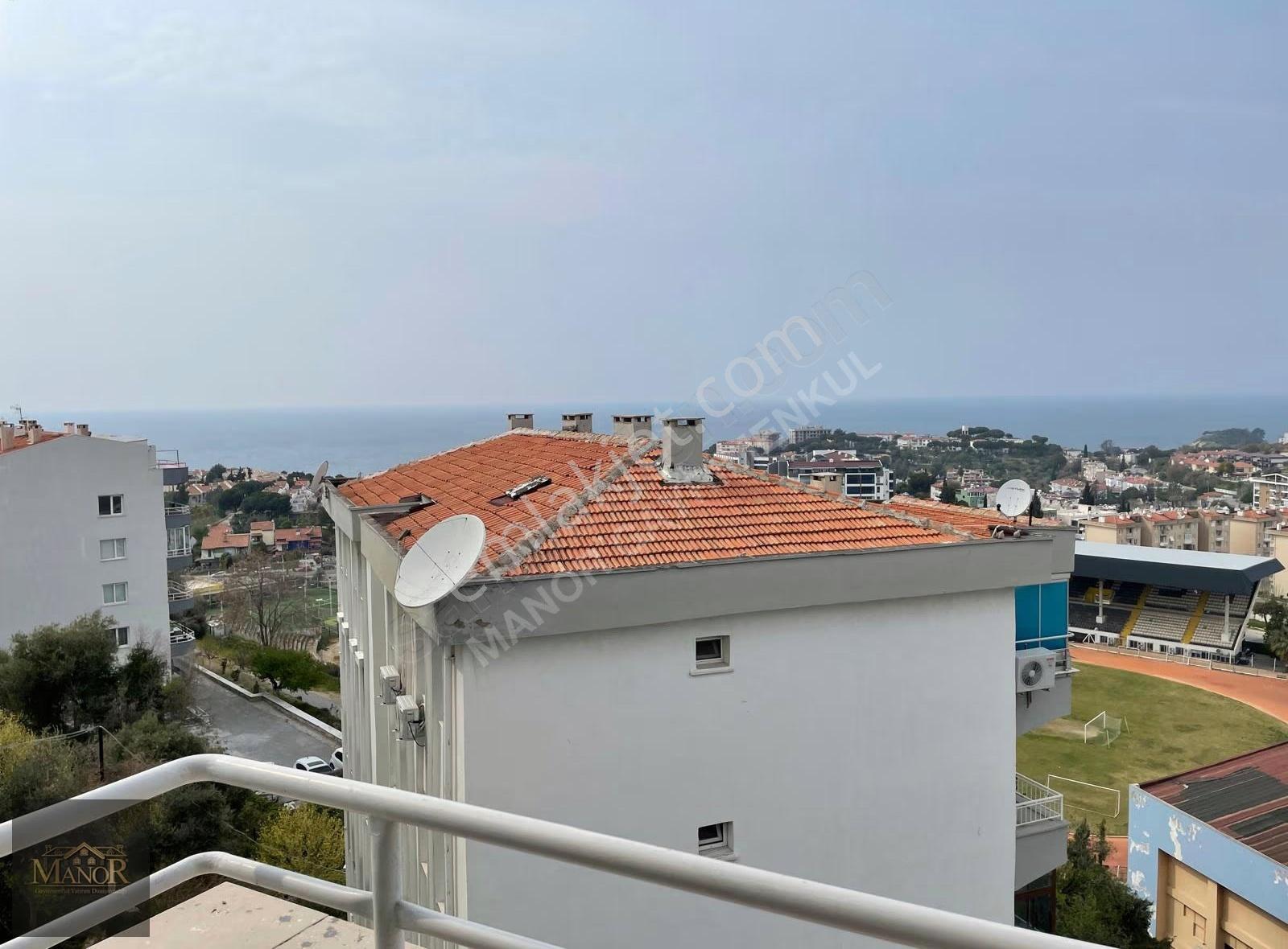 Kuşadası Kadınlar Denizi'nde Eşyalı 1+1 Deniz Manzaralı Daire