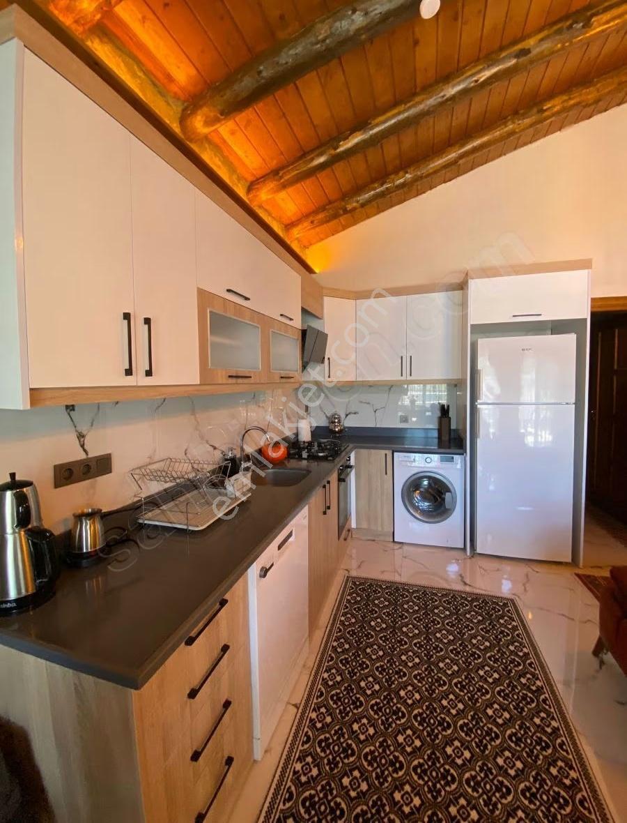 Fethiye Patlangıç'da Muhteşem Manzaralı 2+1 Havuzlu Taş Villa - Görsel 16