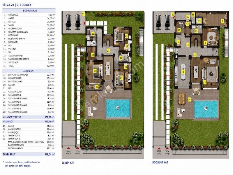 Deniz Ve Göl Manzaralı Villa Projesinde Erken Alım Avantajları - Görsel 5
