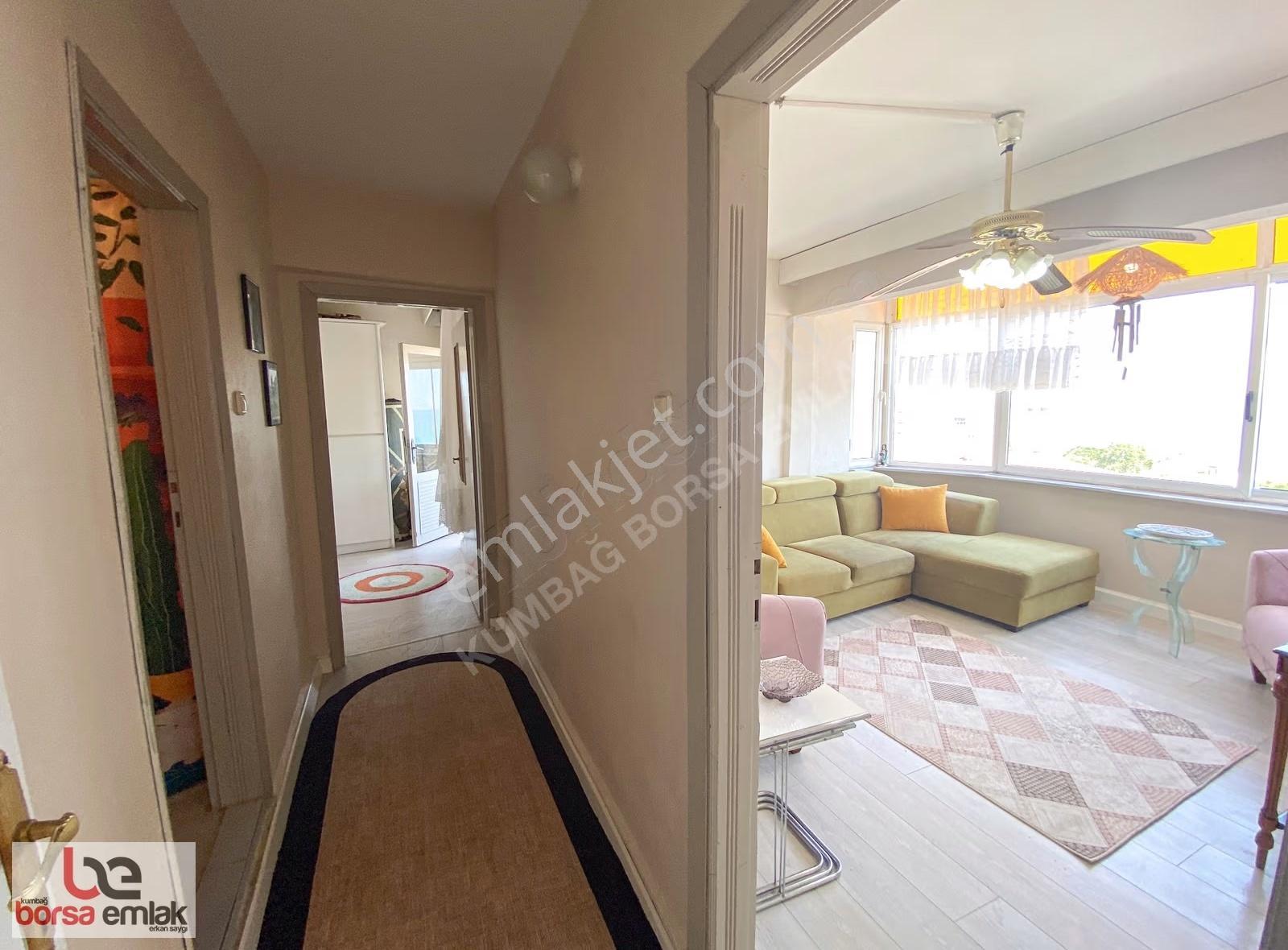 Kumbağ Merkezi Konumda Deniz Manzarlı Eşyalı Kiralık 2+1 Daire - Görsel 13