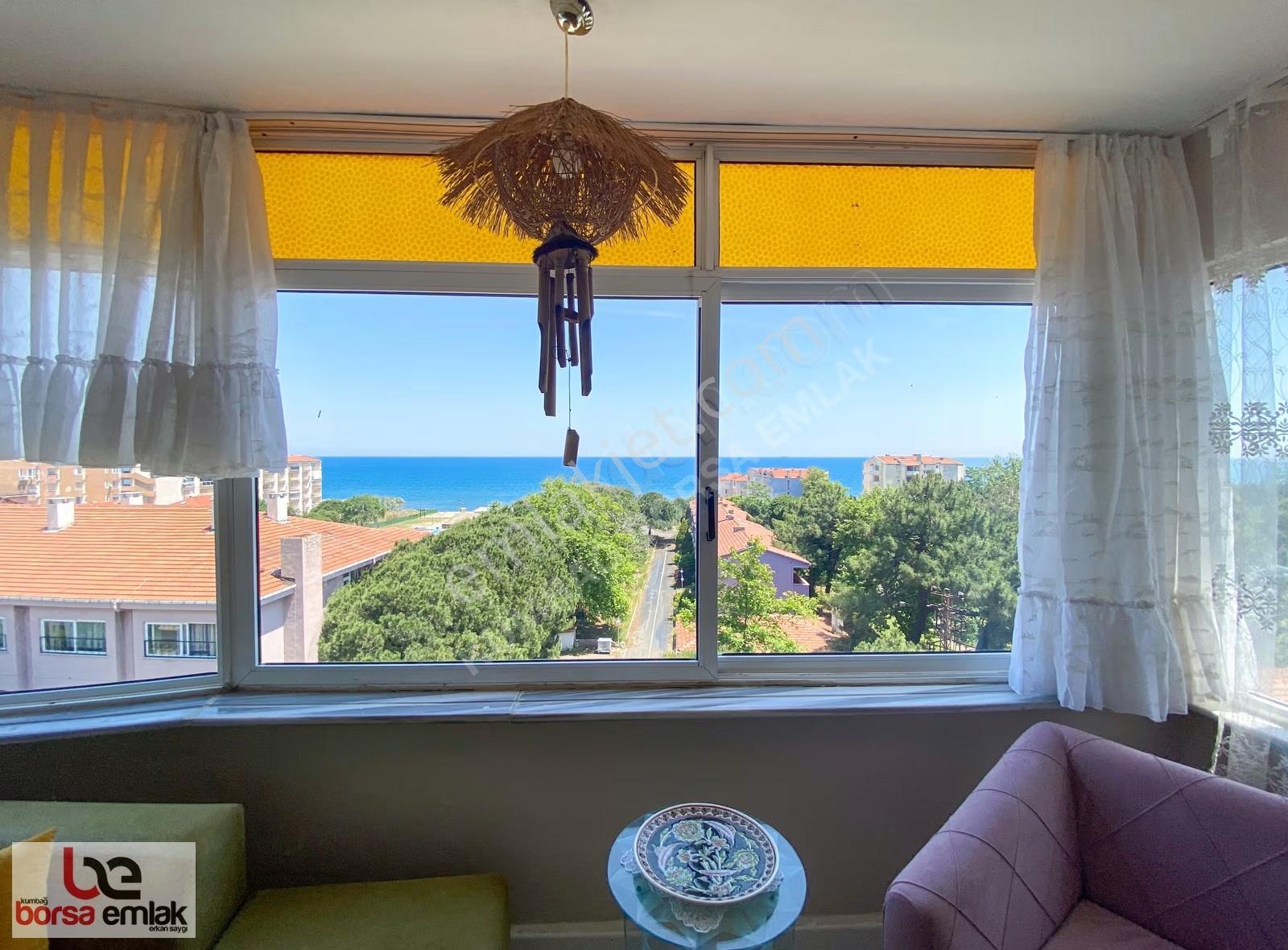 Kumbağ Merkezi Konumda Deniz Manzarlı Eşyalı Kiralık 2+1 Daire - Görsel 7