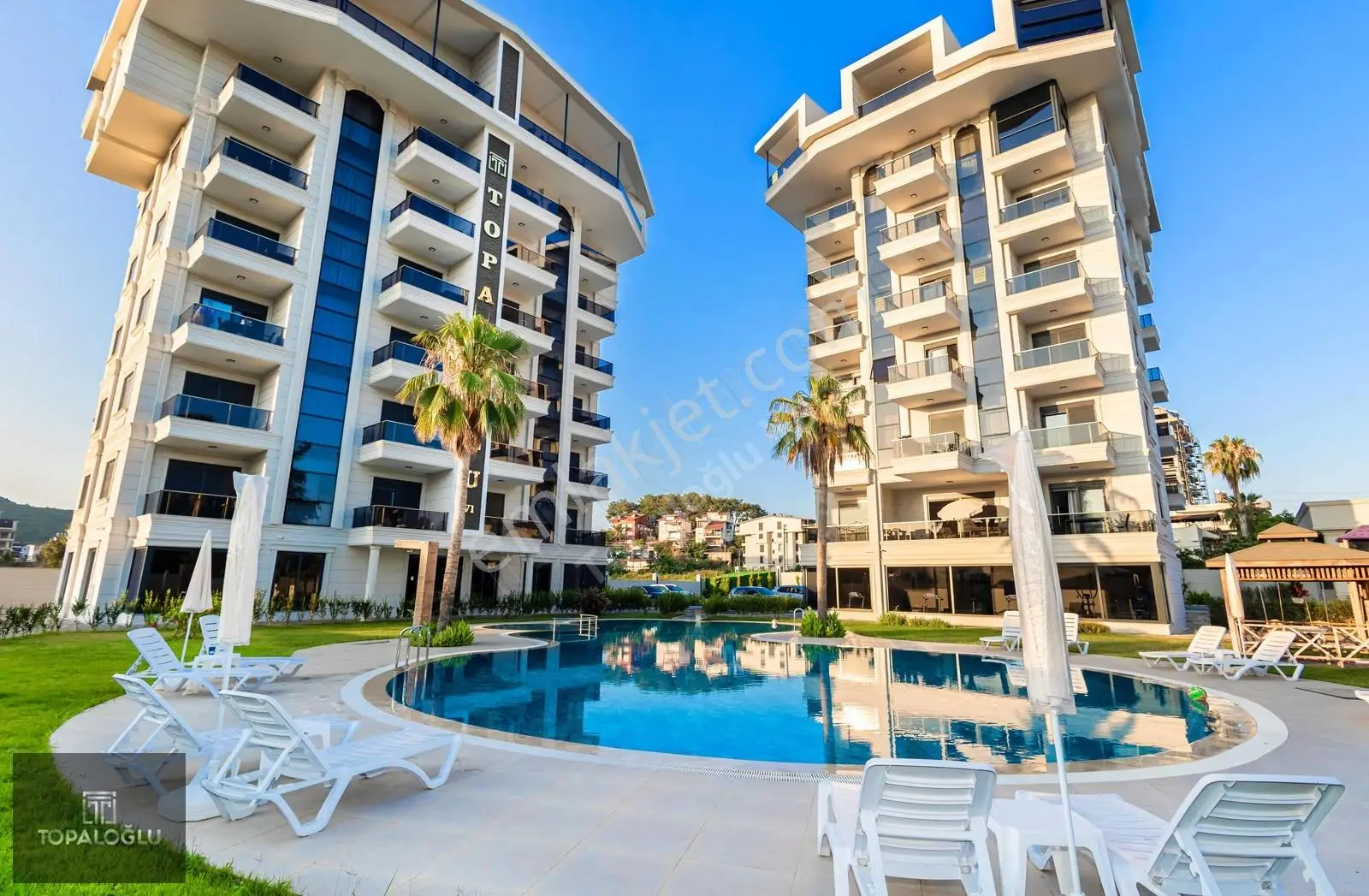 Topaloğlu Yapıdan Satılık Ultra Luks Sıfır Eşyalı 1+1 Daire