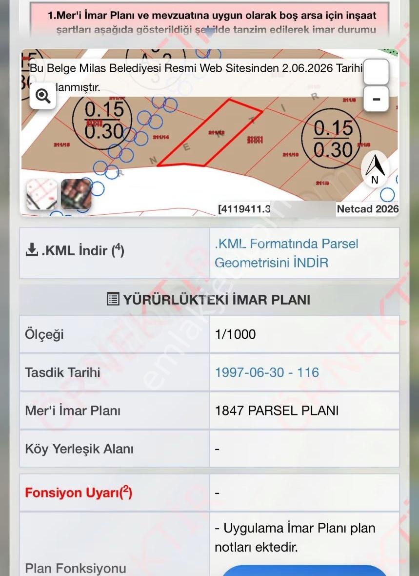Boğaziçi Yazlık Siteler Sokağında 318m2 Villa Arsası - Görsel 2