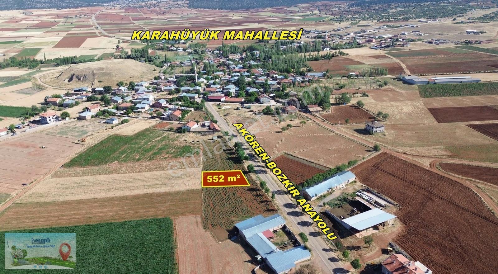 Akören Karahüyük Mahallesinde 552 M² Konut İmarlı Arsa - Görsel 4